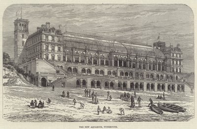 Yeni Akvaryum, Tynemouth (gravür) by English School