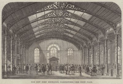 Yeni Mısır Borsası, Basingstoke (gravür) by English School