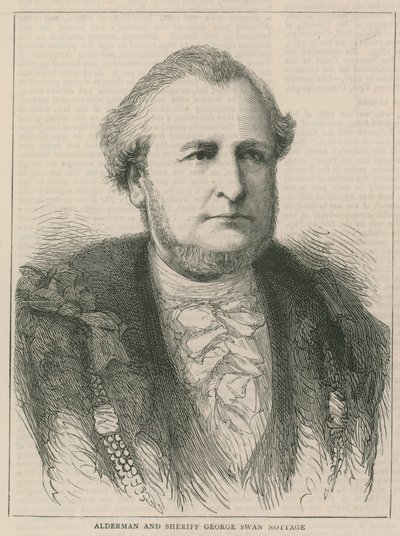 Yeni Belediye Başkanı ve Şerifler: Alderman ve Şerif George Swan Nottage by English School