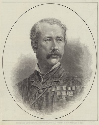 The New Peer, Korgeneral Sir Garnet Wolseley, GCB, Mısır