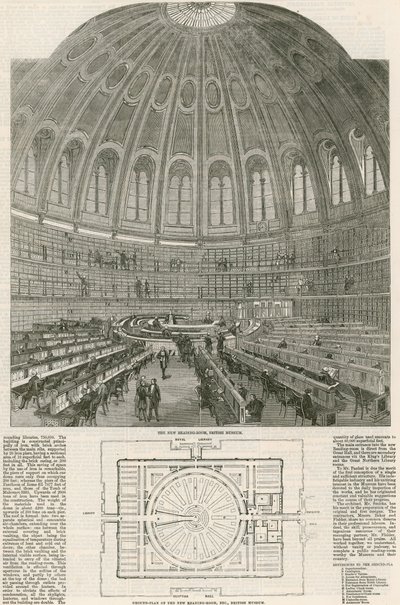 Yeni Okuma Odası, British Museum by English School