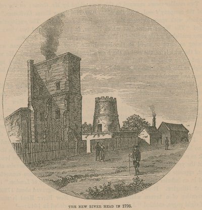 1798 yılında New River Head by English School