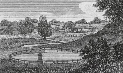 Yeni Nehir, Hertfordshire (gravür) by English School
