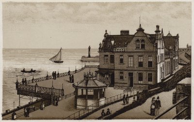 Yeni Salon, Whitby (taş) by English School