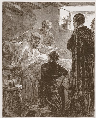 The Old Covenanters Last Sermon, James Aitken Wylie (1808-1890) tarafından yazılan Protestanlığın Tarihinden bir örnek, pub. 1878 by English School