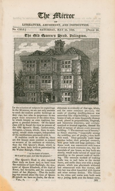Eski Queens Başkanı, Islington by English School
