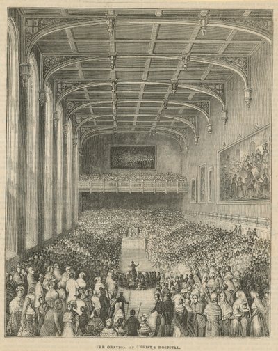 Christs Hastanesinde Söylev by English School