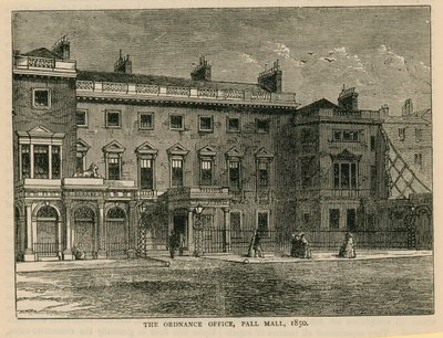 Mühimmat Ofisi, Pall Mall, 1850 by English School
