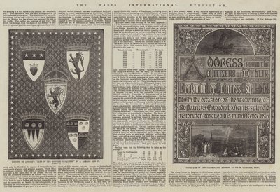 Paris Uluslararası Sergisi (gravür) by English School