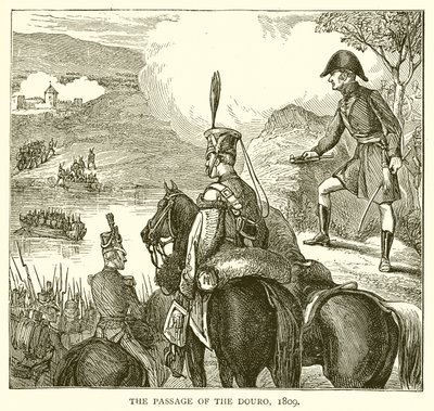 Douro Geçidi, 1809 by English School