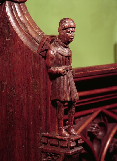 The Peddler of Swaffham, c.1462 (tahta) by English School