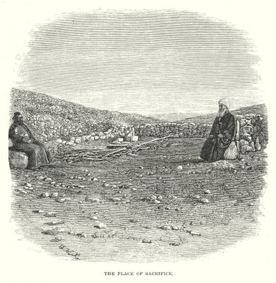 Kurban Yeri (gravür) by English School