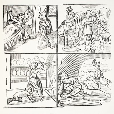 The Pleasant History of Jack Horner, John Ashton tarafından yazılan Onsekizinci Yüzyılın Chap kitaplarından bir örnek, pub. 1882 by English School