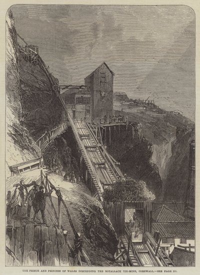Galler Prensi ve Prensesi Botallack Teneke Madeni