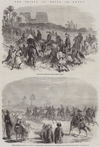 Galler Prensi Mısır