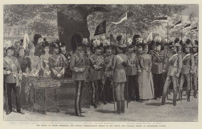 Galler Prensi, Jübile Anma Madalyalarını Buckingham Sarayı