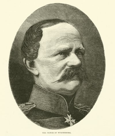 Würtemburg Prensi, Eylül 1870 by English School