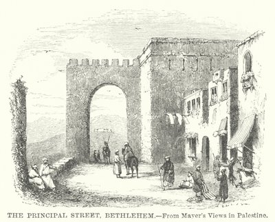 Ana Cadde, Beytüllahim (gravür) by English School