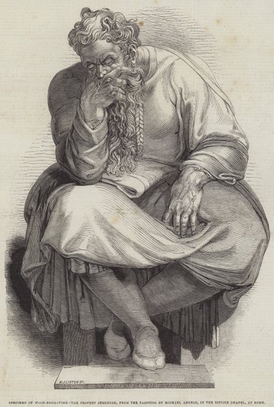 Hz. Yeremya, Michael Angelo