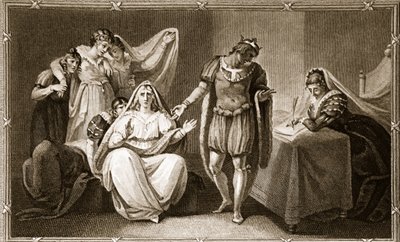 Kraliçe Dowager, kendisini ve kızlarını Richard III