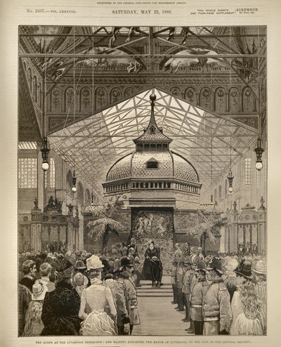 Kraliçe Liverpool Sergisinde: Majesteleri Liverpool Belediye Başkanını Merkez Galeri