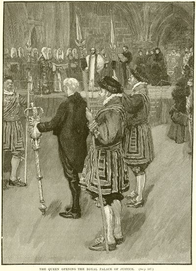 Kraliçe, Kraliyet Adalet Sarayı