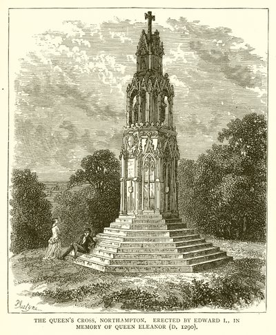 Queens Cross, Northampton. Kraliçe Eleanor