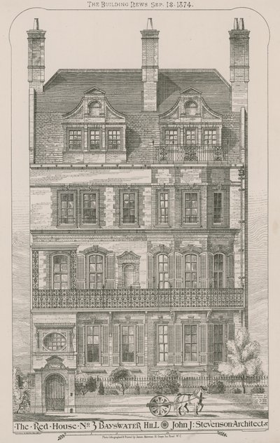 Kızıl Ev, 3 Bayswater Tepesi by English School