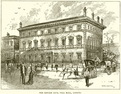 Reform Kulübü, Pall Mall, Londra by English School
