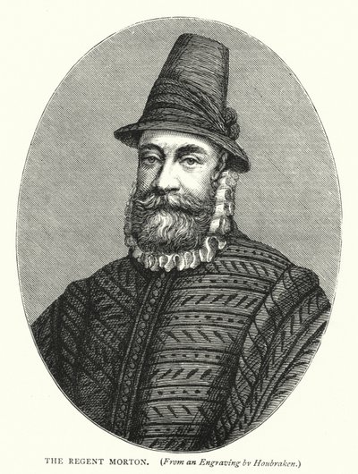 Regent Morton (gravür) by English School