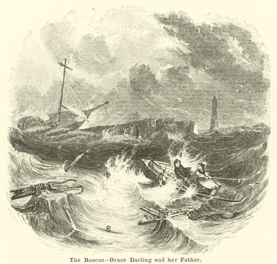 Kurtarma, Grace Darling ve Babası by English School
