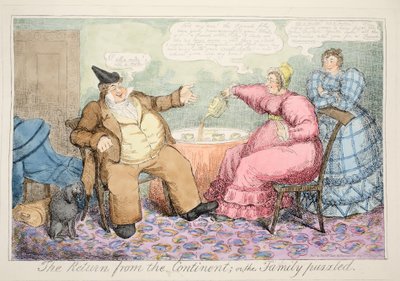 Kıtadan Dönüş veya Aile Şaşkınlığı, pub. 1835 by English School