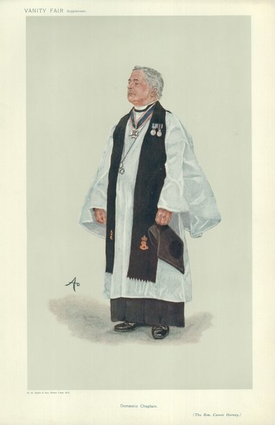 Rev Canon Frederick Alfred John Hervey by English School