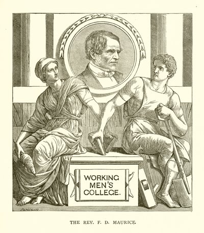Rev. F. D. Maurice by English School