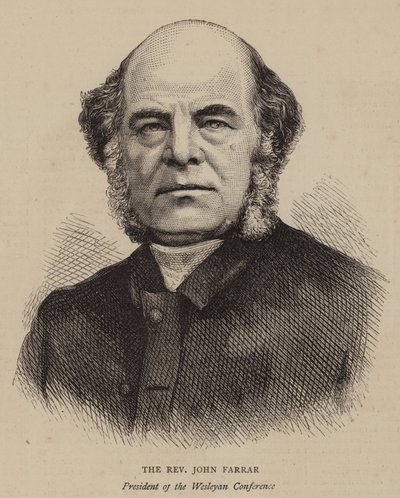 Muhterem John Farrar (gravür) by English School
