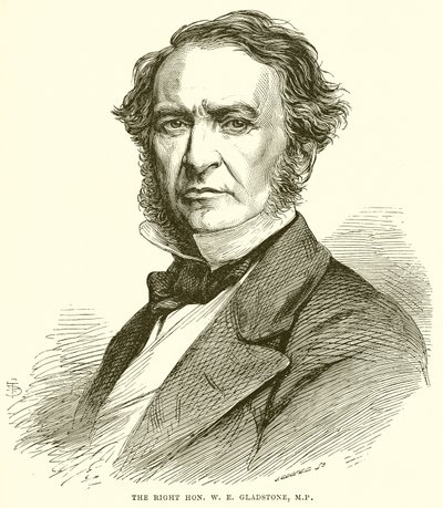 Doğru Hz. W.E. Gladstone, M.P. by English School