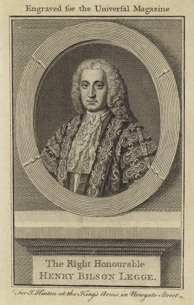 Çok Saygıdeğer Henry Bilson Legge by English School