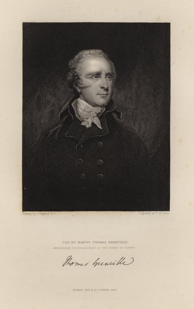 Çok Saygıdeğer Thomas Grenville by English School