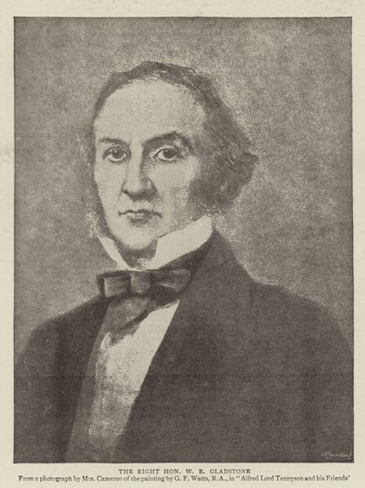 Çok Saygıdeğer WE Gladstone (lito) by English School