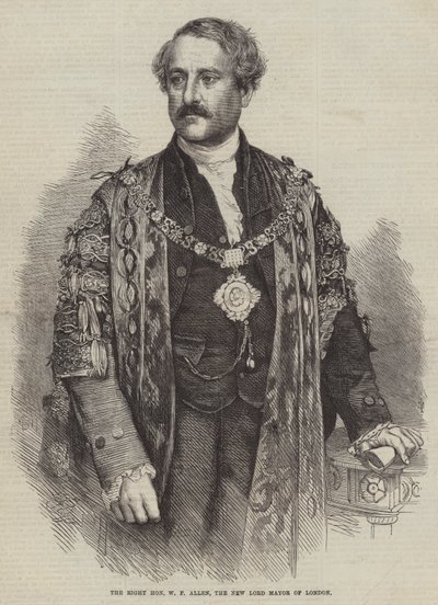 Çok Saygıdeğer WF Allen, Londra