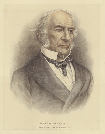 Çok Saygıdeğer William Ewart Gladstone by English School