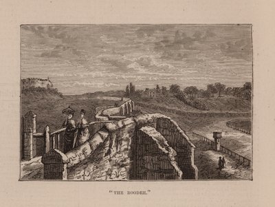 "The Roodee" (gravür) by English School