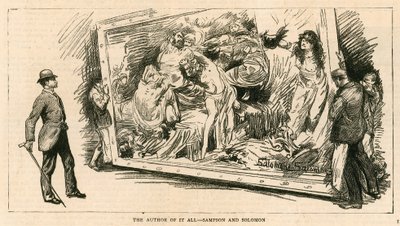 Kraliyet Akademisi; Londra; Hepsinin yazarı - Sampson ve Solomon by English School