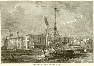 Kraliyet Tersanesi, Deptford, 1810