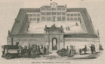 Royal Free Hastanesi, Grays Inn Road, Londra by English School