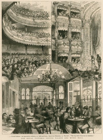 Royal Victoria Kahve Sarayı ve Müzik Salonu, Londra by English School