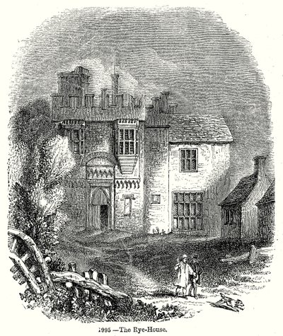 The Rye-House (gravür) by English School