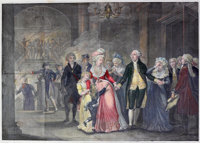 Louis XVI'nın Ailesinden Ayrılması by English School