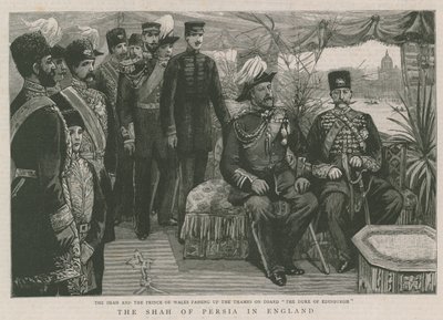 Şah ve Galler Prensi, Edinburgh Dükü