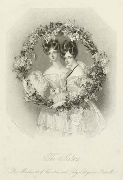 Rahibeler, Abercorn Markizi ve Leydi Georgiana Russell by English School